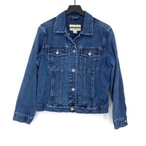 EDDIE BAUER Denim Jacket Blue Wash S